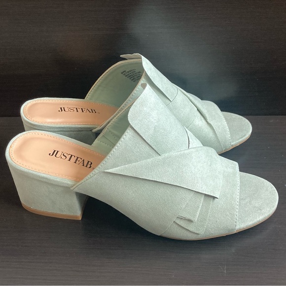 Block heel mule sandals - Picture 7 of 8